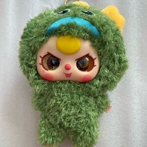 Baby Three Doll Cute Green Plush